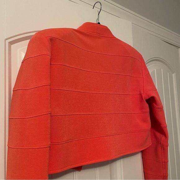 Vintage Etoile Coral 2 Piece Set Dress and Crop Jacket - Picture 15 of 16